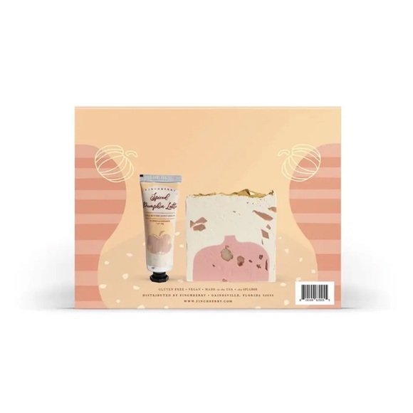 Finchberry Spiced Pumpkin Latte 2Pc Christmas Gift Set, Vegan, New & Boxed! - Picture 4 of 4